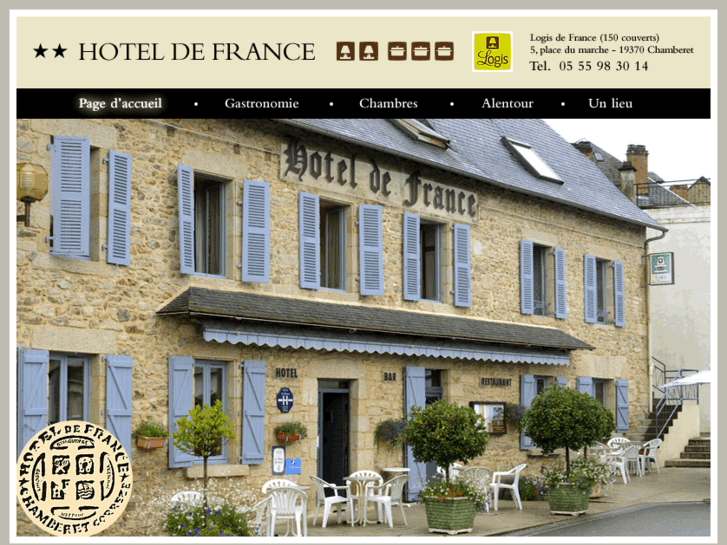 www.hotelfrancechamberet.fr