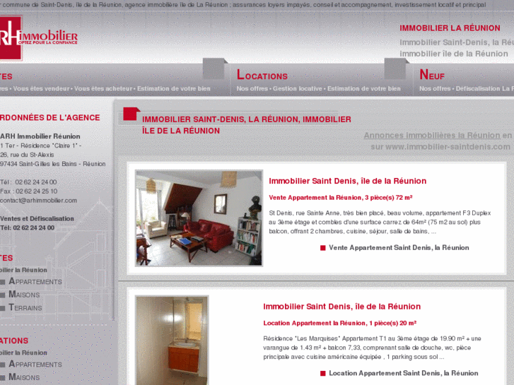 www.immobilier-saintdenis.com