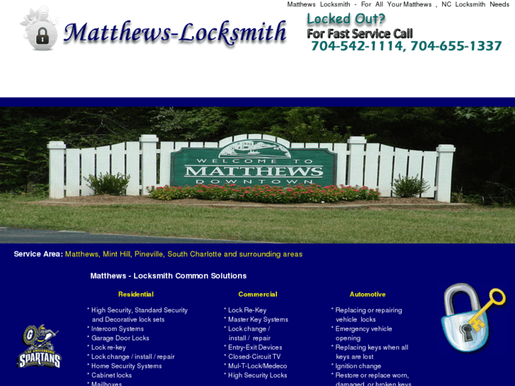 www.matthews-locksmith.com