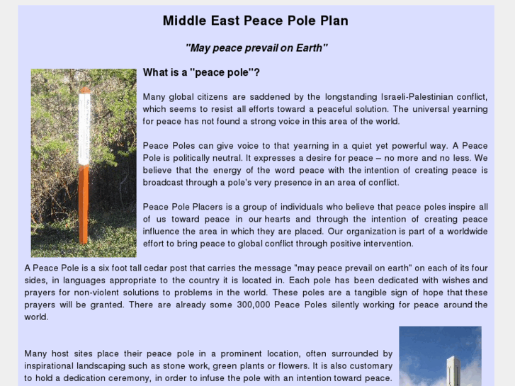 www.peacepoleplacers.org