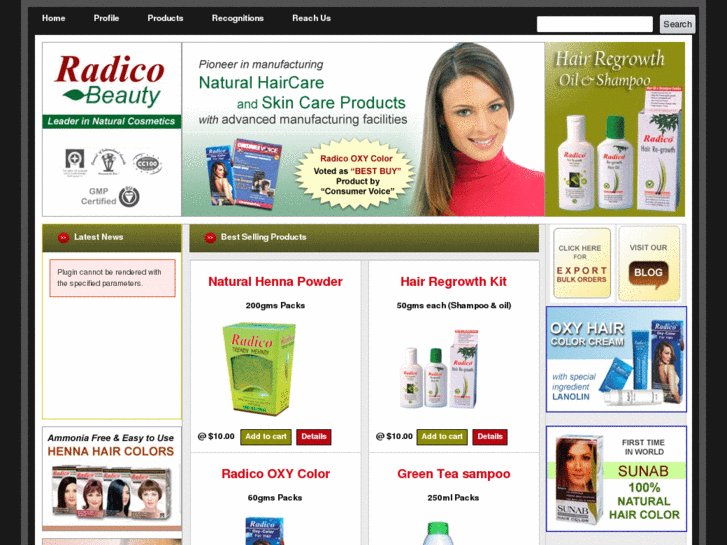 www.radicobeauty.com