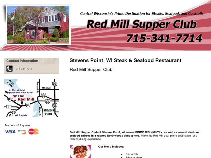 www.redmillsupperclub.com