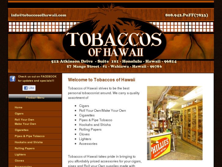 www.tobaccosofhawaii.com