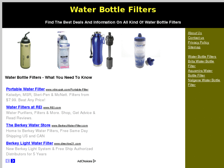 www.waterbottlefilters.org