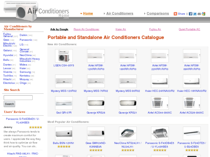 www.airconditionershome.com