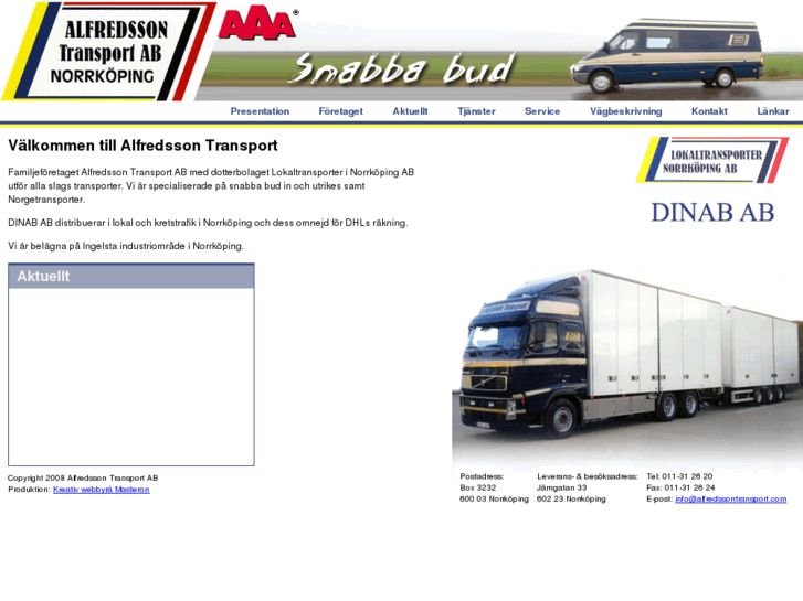 www.alfredssontransport.com