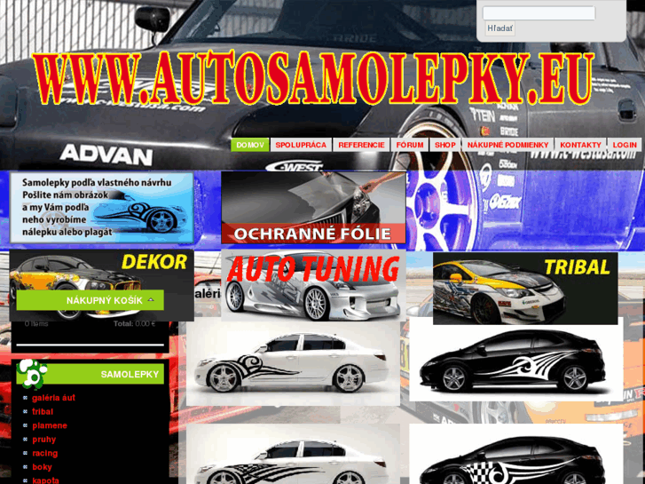 www.autosamolepky.eu