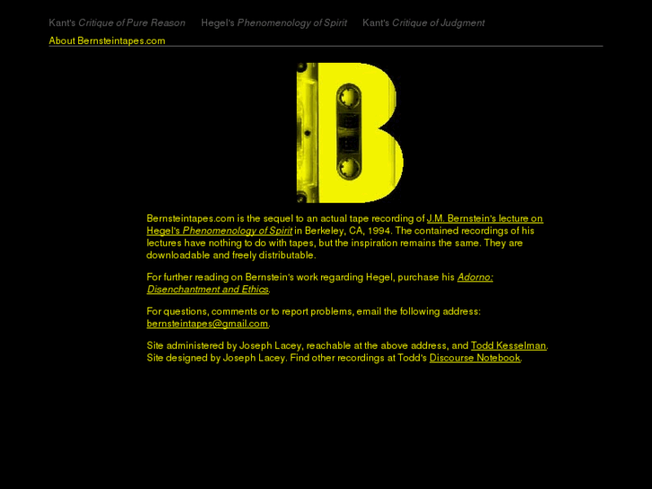 www.bernsteintapes.com