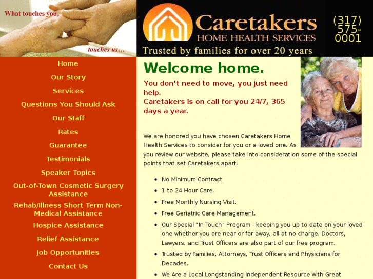 www.caretakershomehealth.com