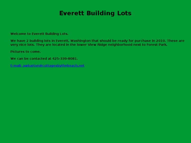 www.everettbuildinglots.com