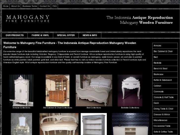 www.mahoganyfinefurniture.com