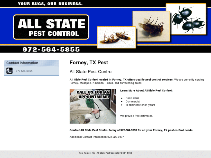 www.pestcontrolforney.com