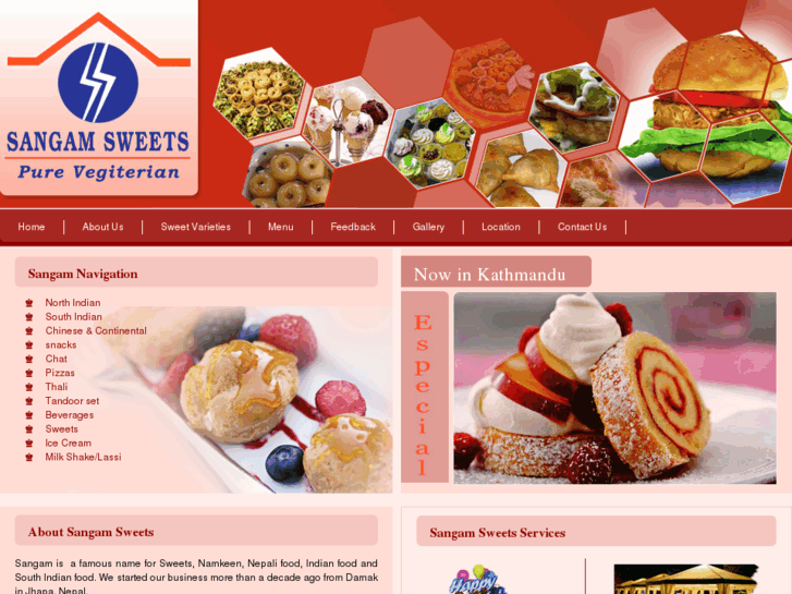 www.sangamsweets.org