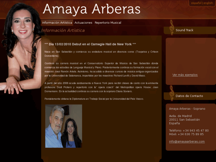 www.amayaarberas.com