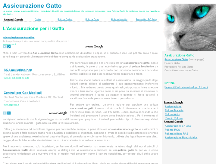 www.assicurazionegatto.it