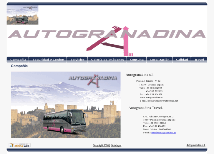 www.autogranadina.es