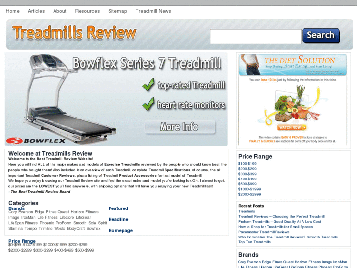 www.besttreadmillmachinereviews.com