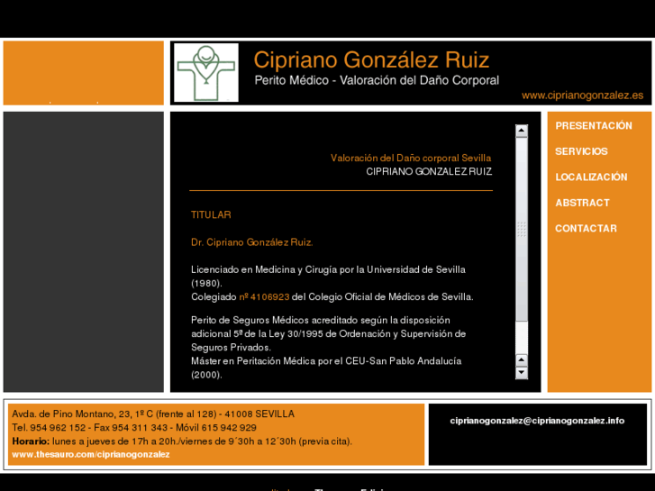 www.ciprianogonzalez.es