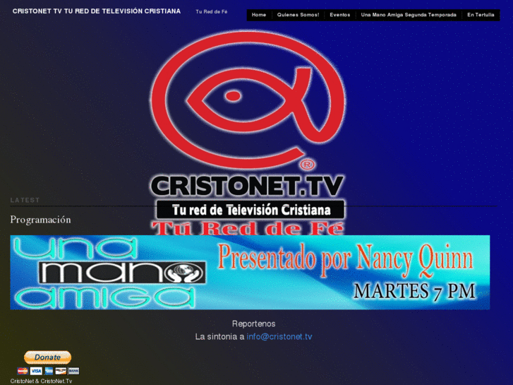 www.cristonet.tv