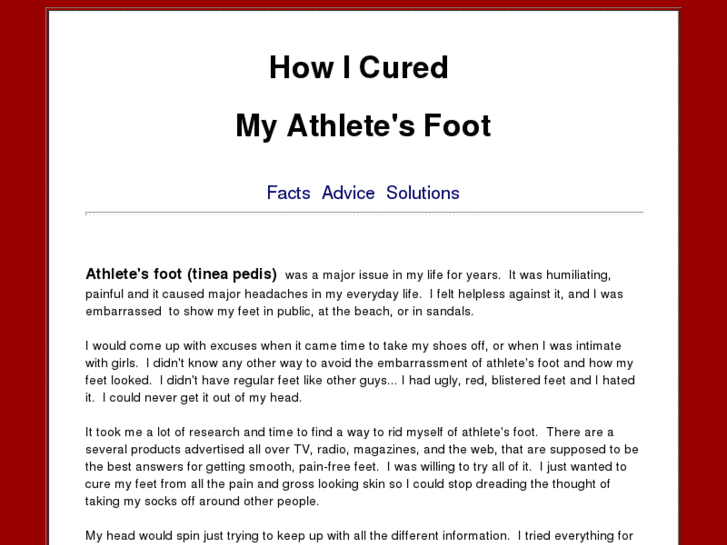 www.cure-athletes-foot-now.com