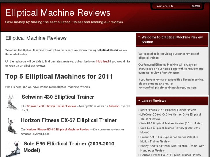 www.ellipticalmachinereviewsource.com
