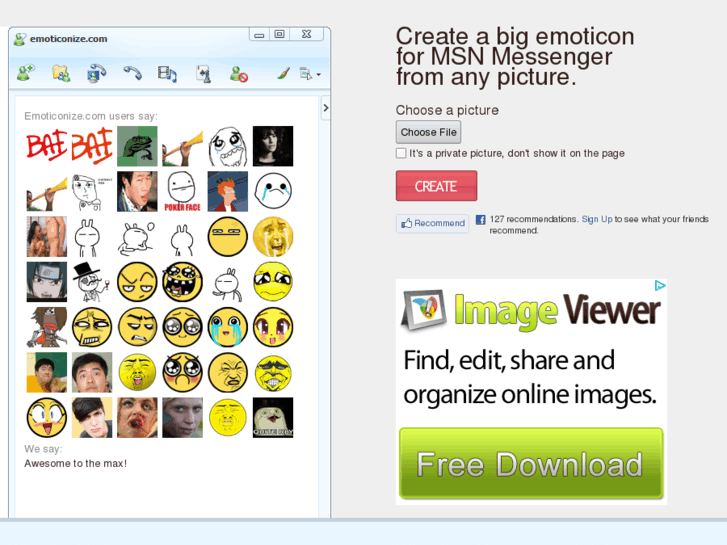 www.emoticonize.com