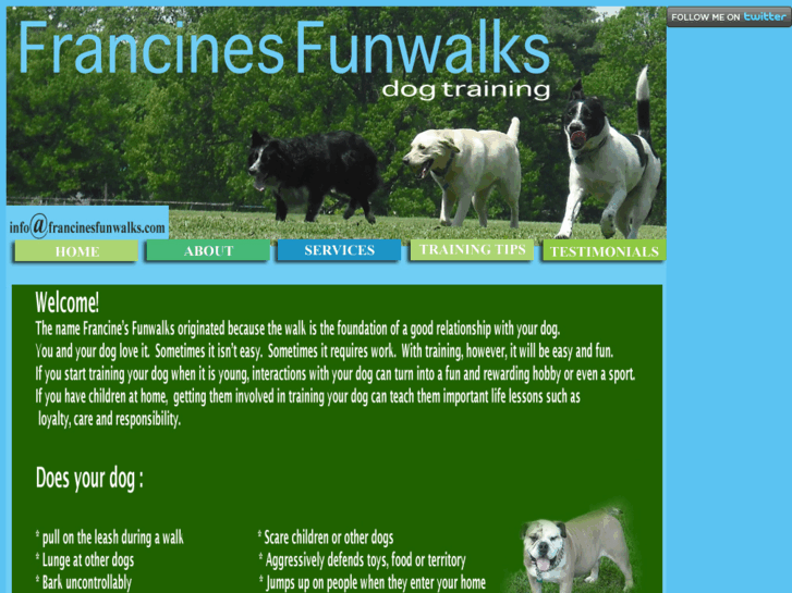 www.francinesfunwalks.com