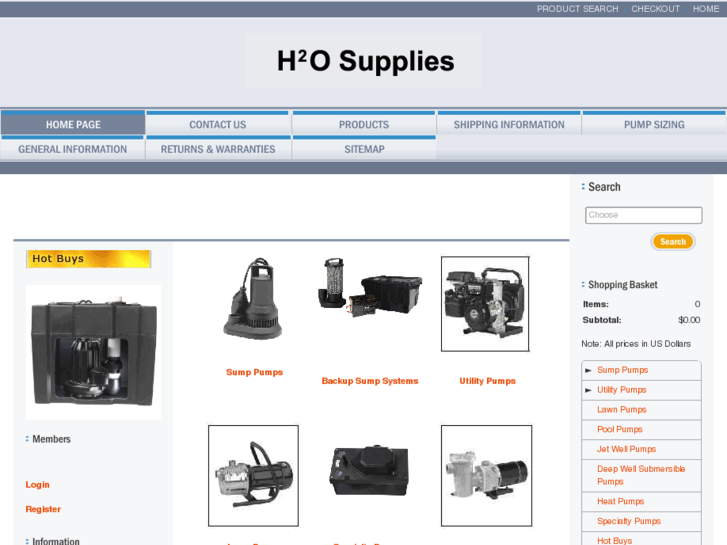 www.h20supplies.com