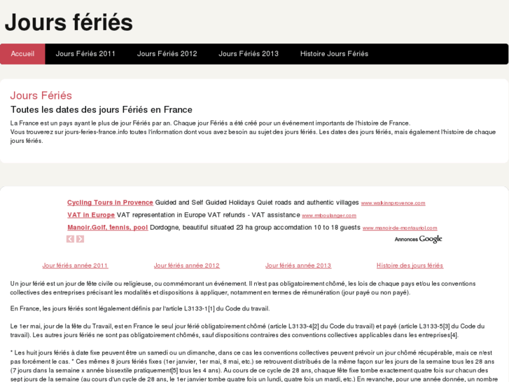 www.jours-feries-france.com