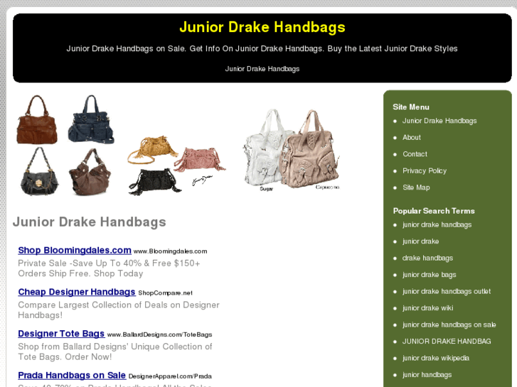 www.juniordrakehandbags.net