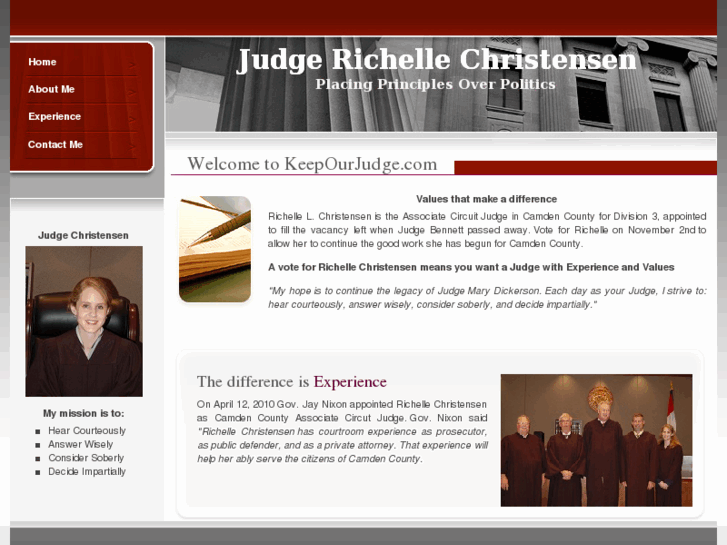 www.keepourjudge.com