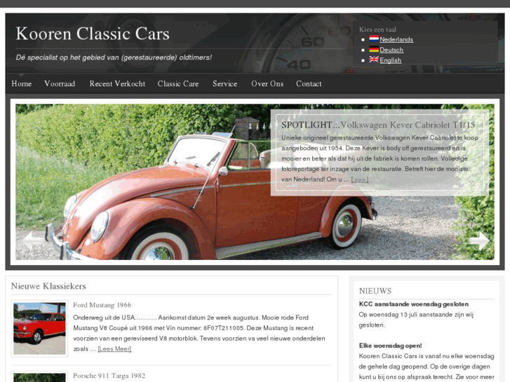 www.koorenclassiccars.nl