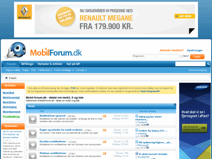 www.mobil-forum.dk