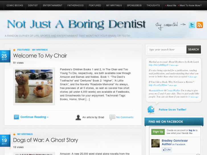 www.notjustaboringdentist.com