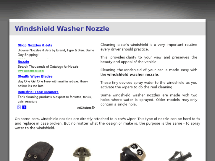 www.windshieldwashernozzle.com