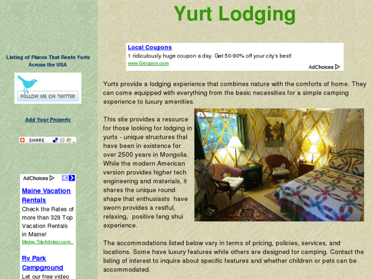 www.yurtlodging.com