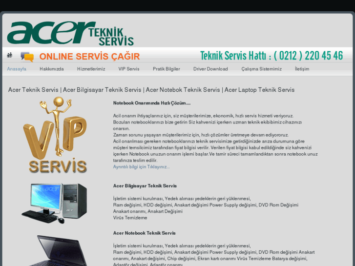 www.acerteknikservis.com