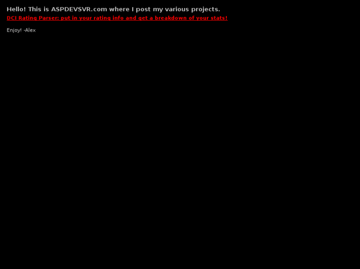 www.aspdevsvr.com
