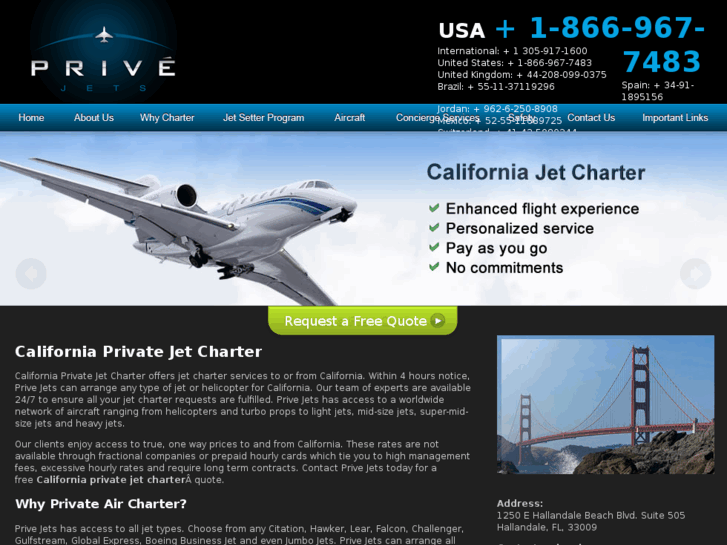 www.cajetcharter.com