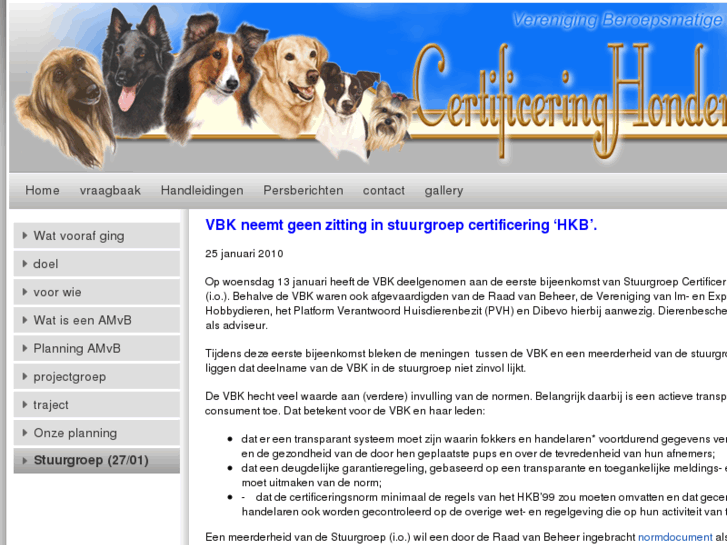 www.certificeringhonden.nl