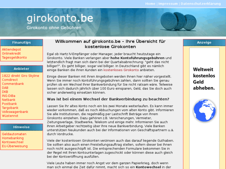 www.girokonto.be
