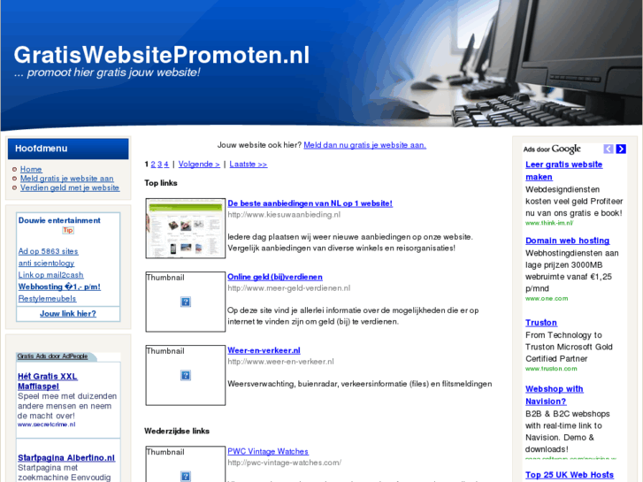 www.gratiswebsitepromoten.nl