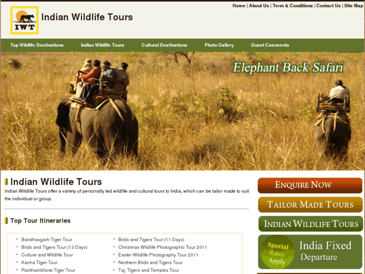 www.indianwildlifetours.co.uk