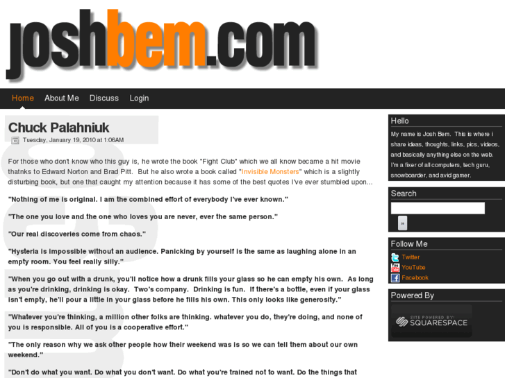 www.joshbem.com