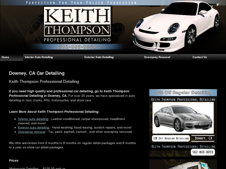 www.keiththompsonprofessionaldetailing.com