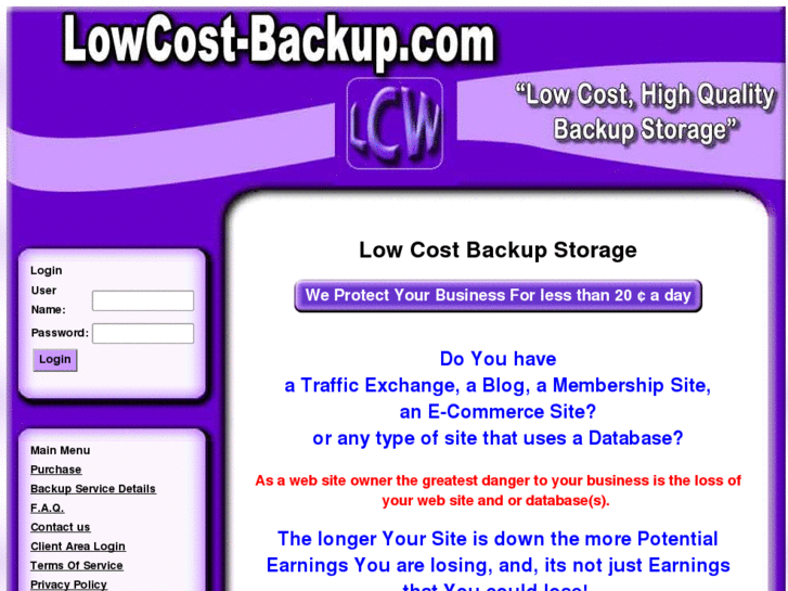 www.lowcost-backup.com