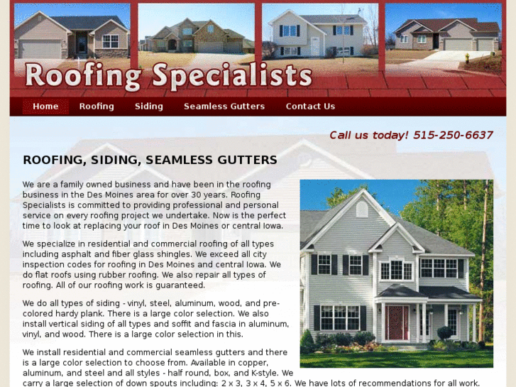 www.roofingspecialistsdm.com