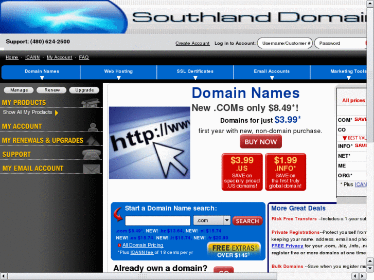 www.southlanddomains.com