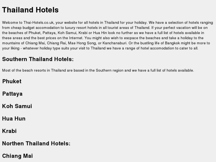 www.thai-hotels.co.uk