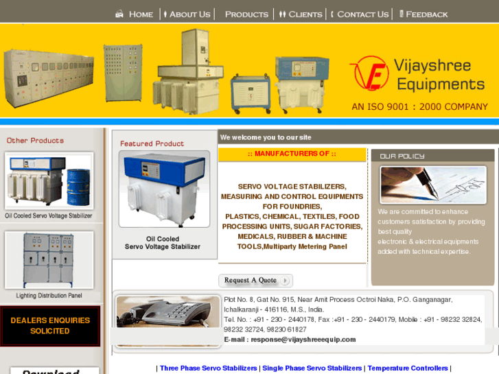 www.vijayshreeequip.com